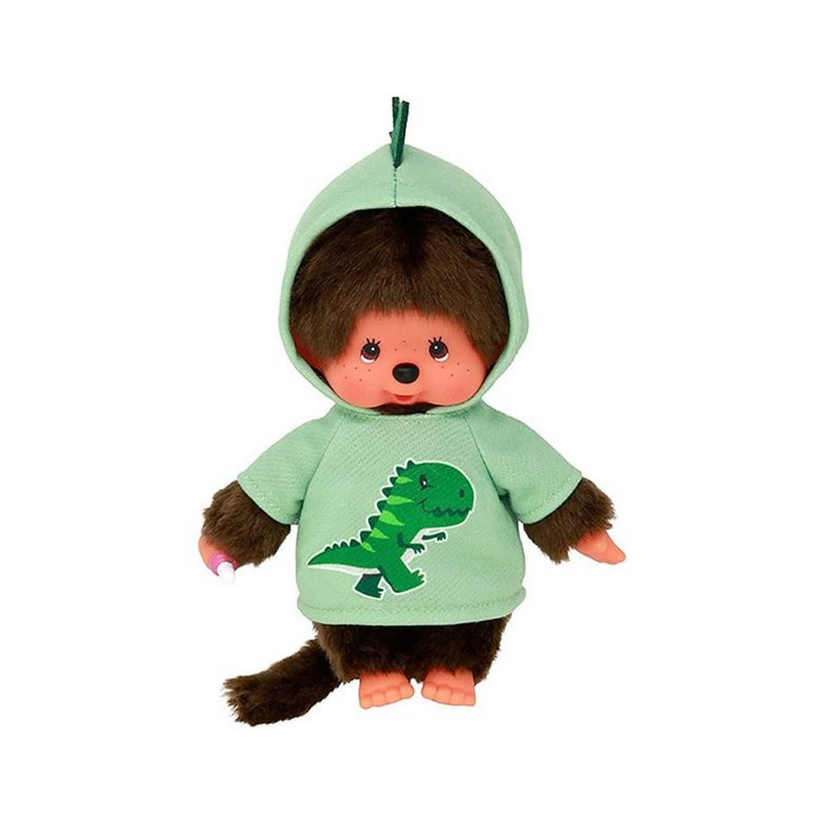 Monchhichi  Junge mit Dinosaurier-Pulli (20cm) 