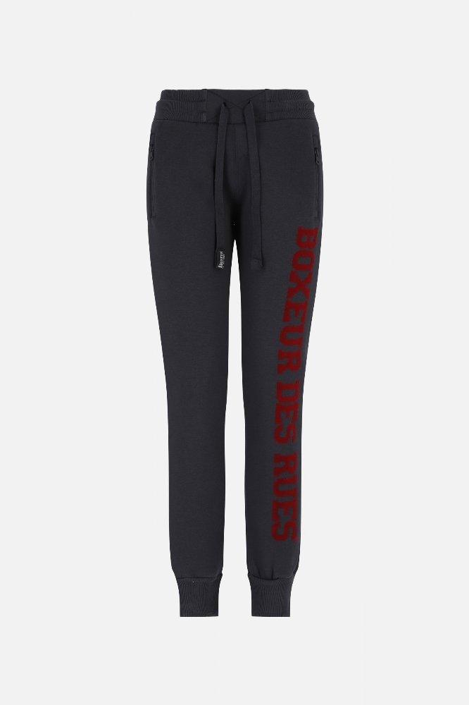 BOXEUR DES RUES  Basic Long Logo Sweatpants 