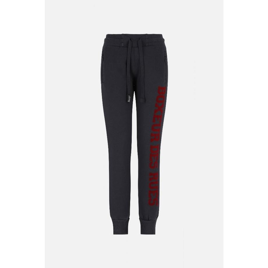BOXEUR DES RUES  Basic Long Logo Sweatpants 
