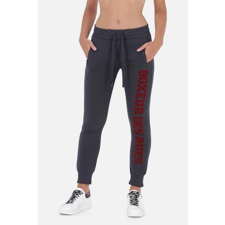 BOXEUR DES RUES  Basic Long Logo Sweatpants 