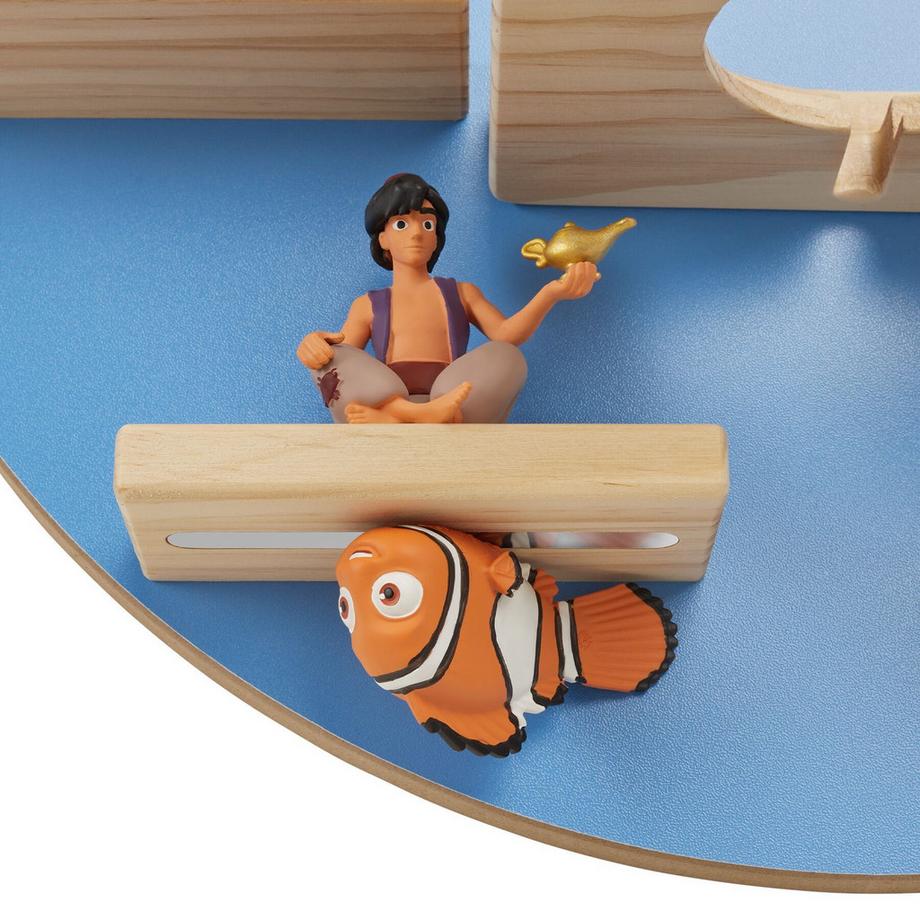 Tectake Tonie Regal MyLittleStory Moon per un massimo di 28 Tonies, compatibile con Toniebox 1 e 2  
