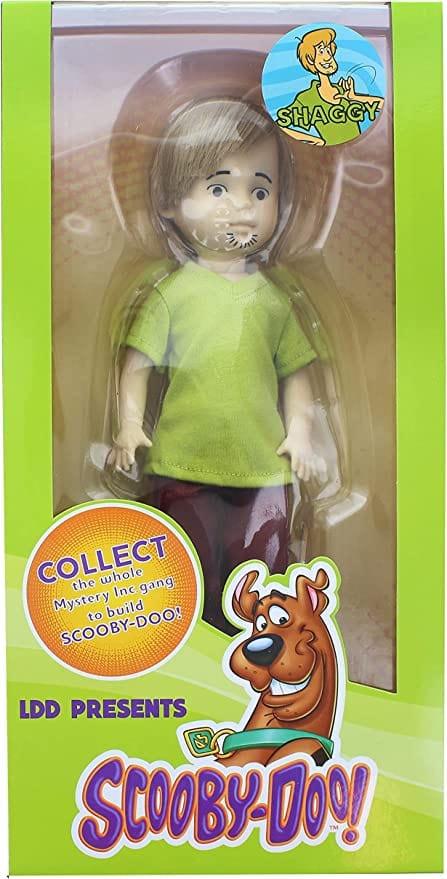 Mezco Toys  Living Dead Dolls Scooby Doo & Mystery Inc. LDD Presents Shaggy Doll [Contains Part to Build Scooby-Doo!] 