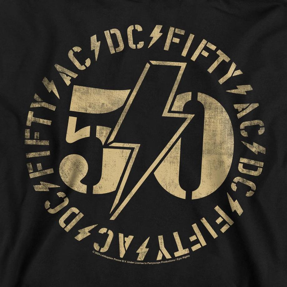 AC/DC ACDC 50 Rundhals-Sweatshirt  
