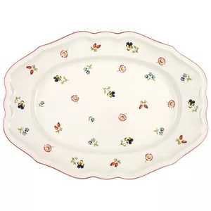 Platte oval Petite Fleur