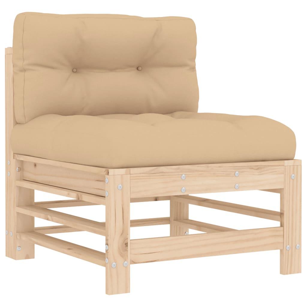 VidaXL Garten lounge set holz  