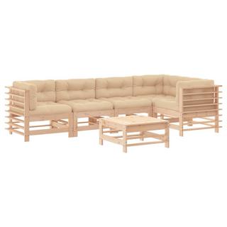 VidaXL Garten lounge set holz  