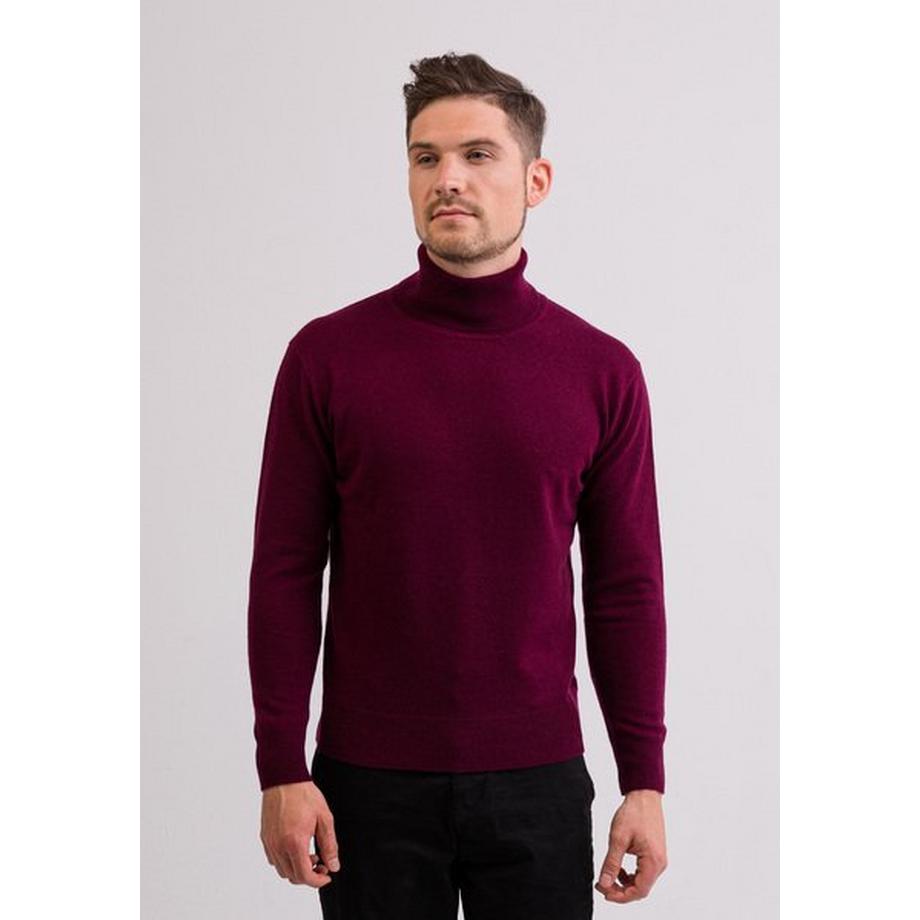 CASH-MERE.CH Kaschmir Rollkragen Pullover  