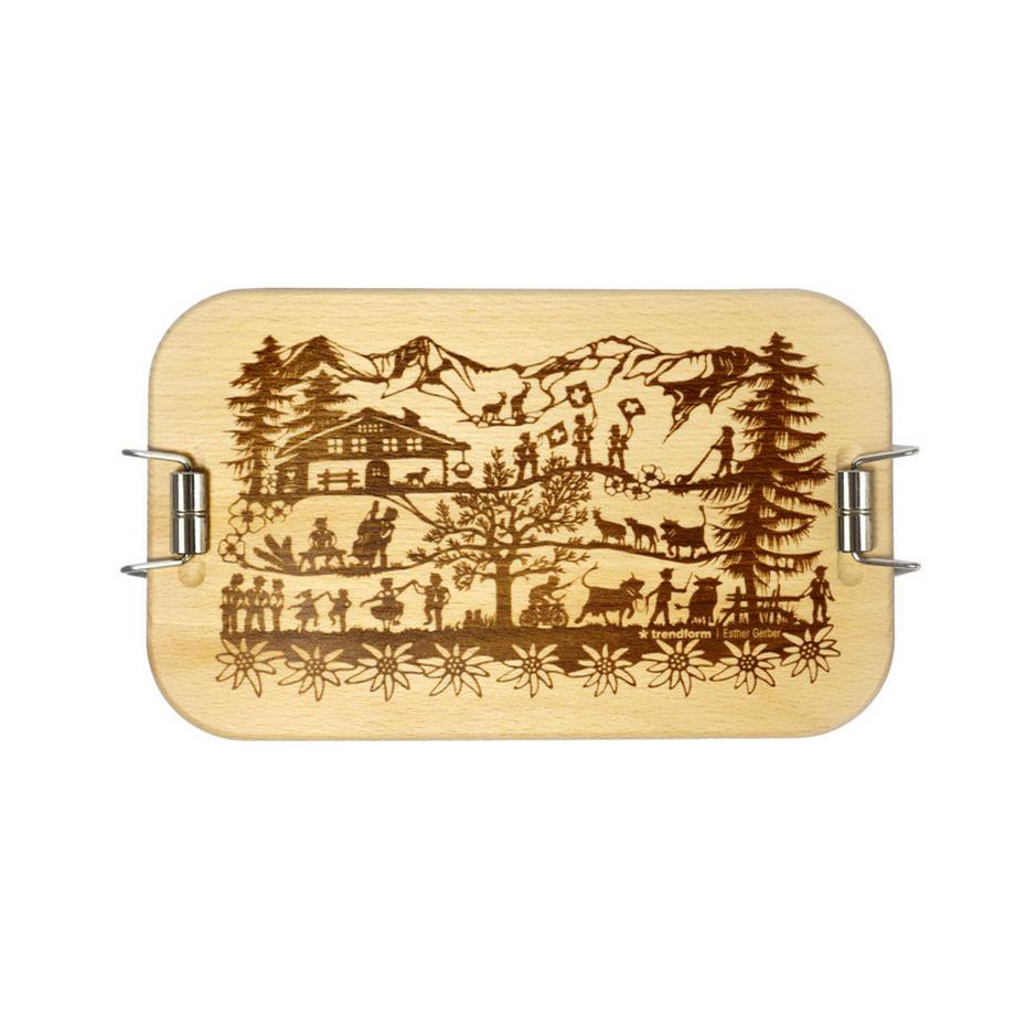 trendform Lunchbox Metall SWISS TRADITION   