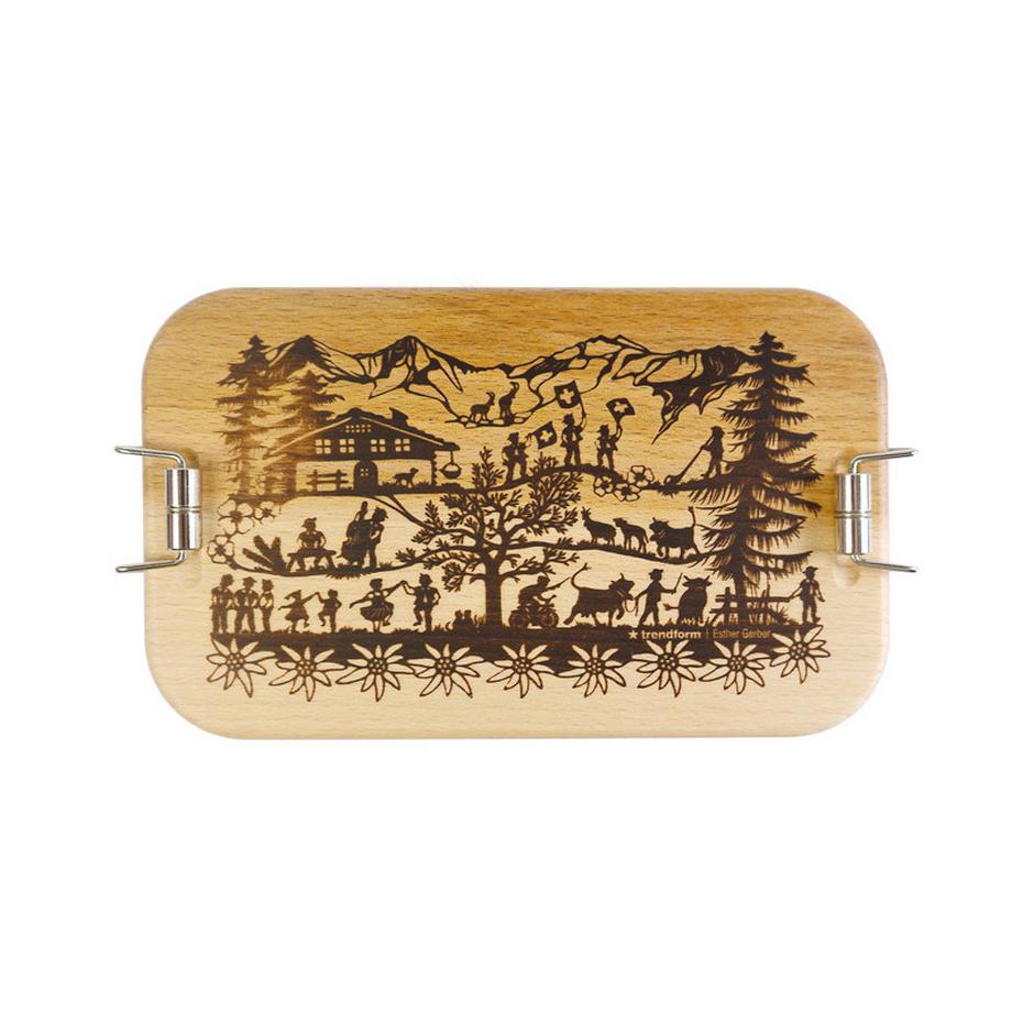 trendform Lunchbox Metall SWISS TRADITION   