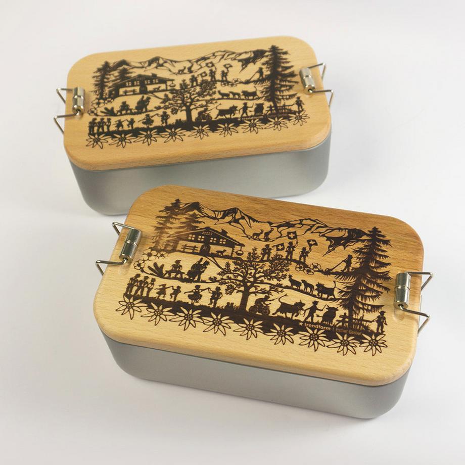 trendform Lunchbox Metall SWISS TRADITION   