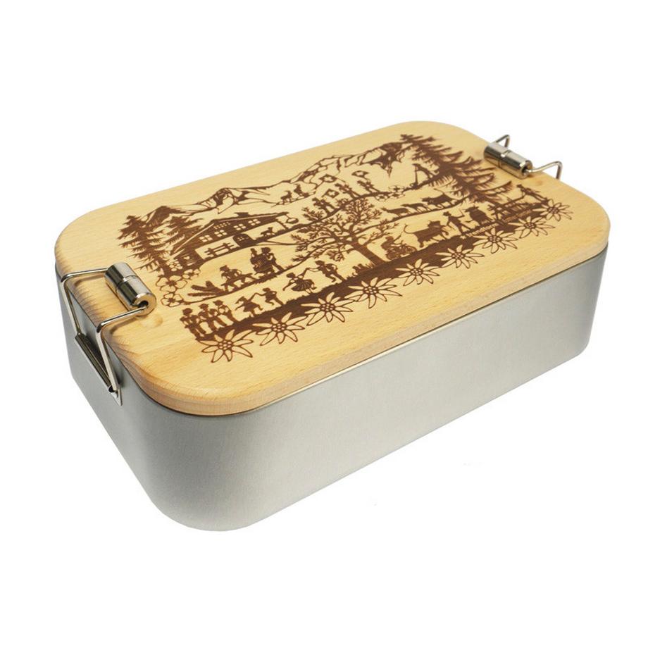 Lunchbox Metall SWISS TRADITION 