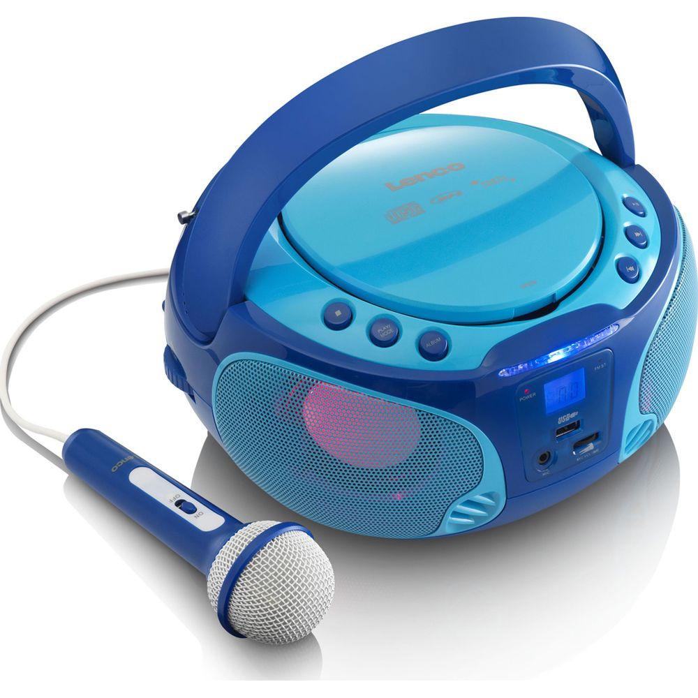 Lenco  Lenco SCD-650 blue Portable Bleu 