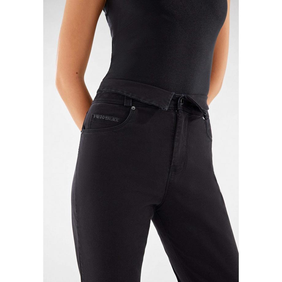 FREDDY Black Carrot Fit High Waist Jeans  