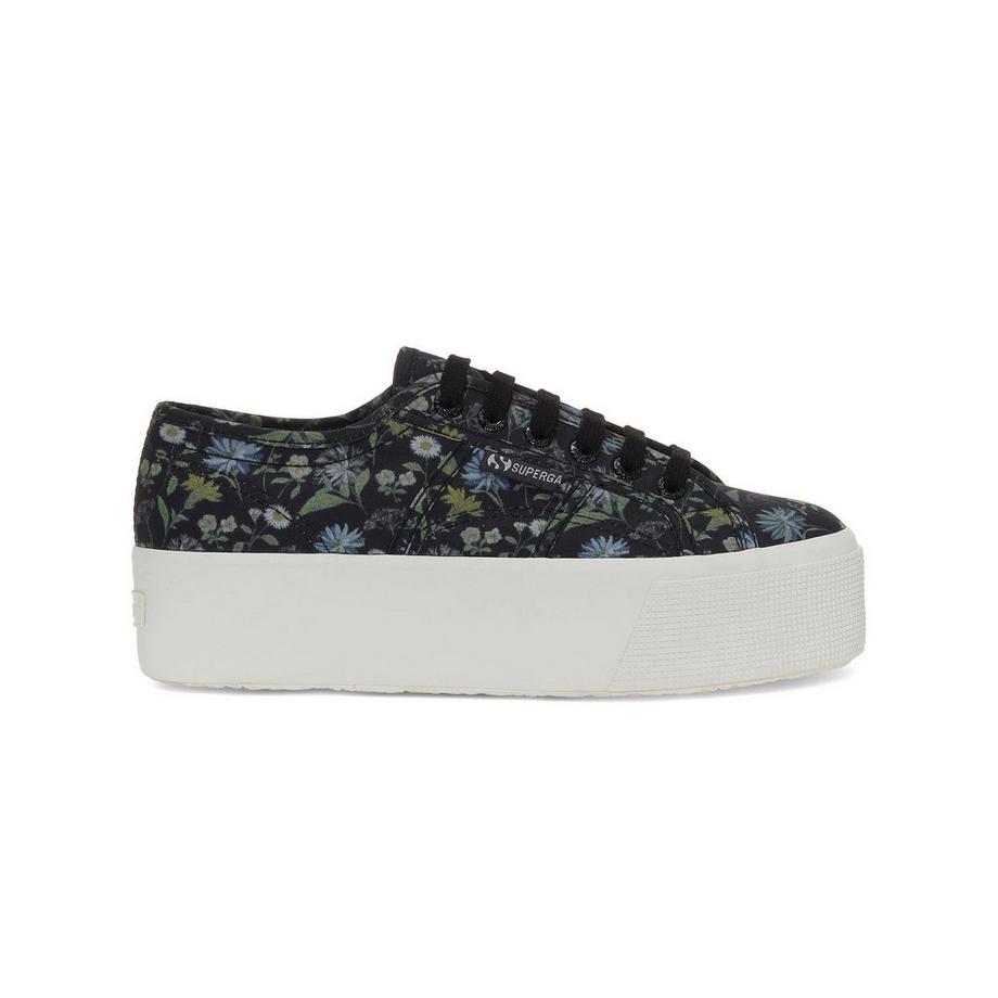 SUPERGA 2790 Floral Plateau-Sneakers  