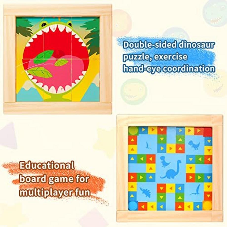 Activity-board  Motorikwürfel Motorikspielzeug 6-in-1 