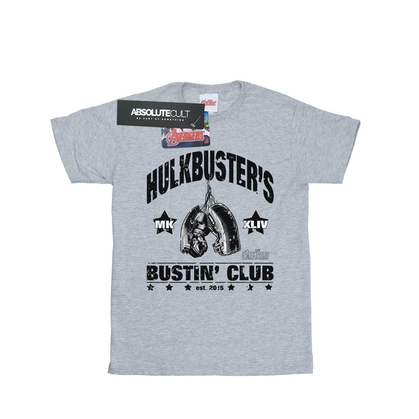 MARVEL  Hulkbuster's Bustin' Club TShirt 