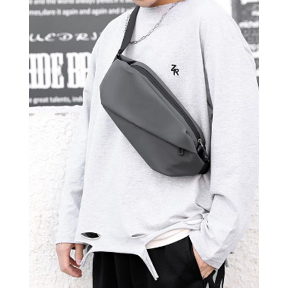 Only-bags.store Große wasserdichte PU Leder Gürteltasche  