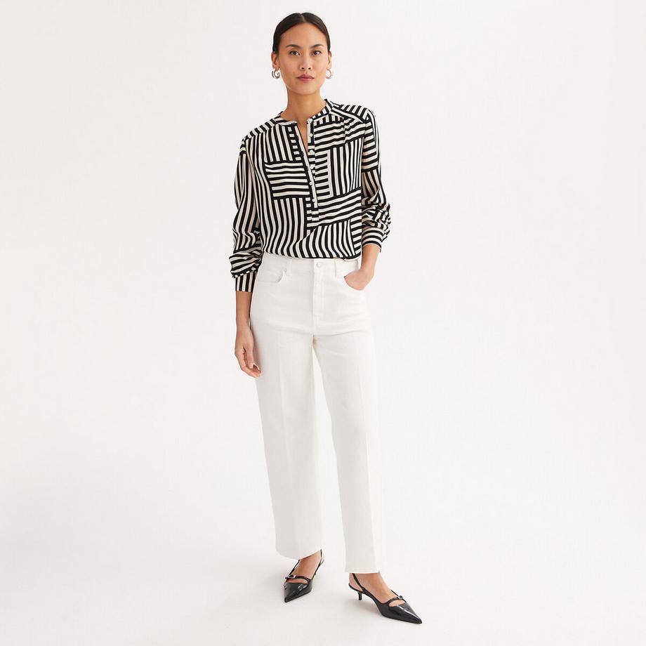 La Redoute Collections  Bluse mit tunesischem Kragen 