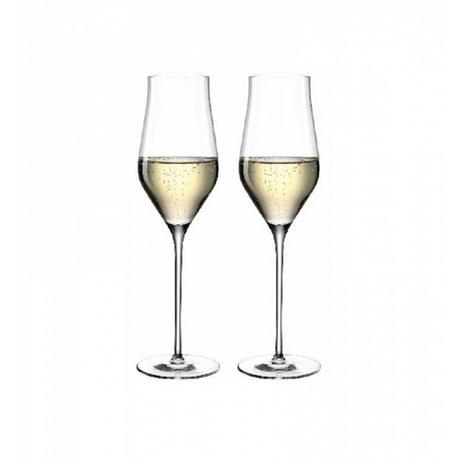 LEONARDO Champagnerglas Brunelli 340 ml, 2 Stück, Transparent (hampagnerglas Brunelli 340 ml, 2 Stüc  