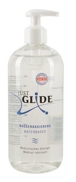 Image of Just Glide Waterbased 500 ml - Gleitgel - ONE SIZE