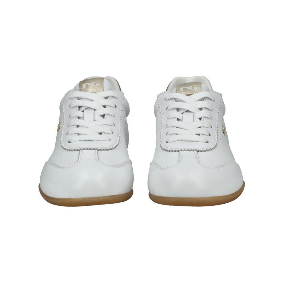 Nero Giardini Sneaker Bassa Bianca con Dettagli Dorati  