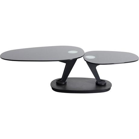 KARE Design Table basse Franklin noir 150x58  