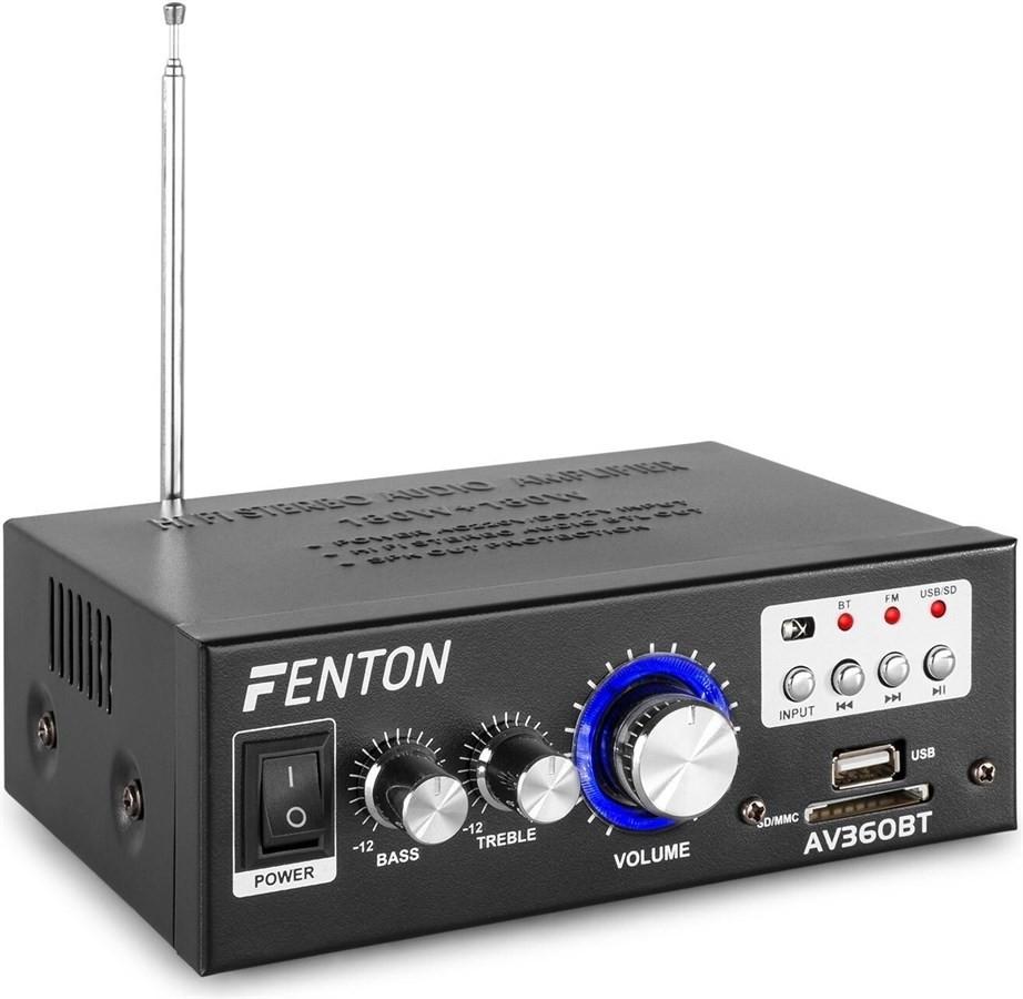 Fenton  AV360BT Mini Stereo HiFi Verstärker 