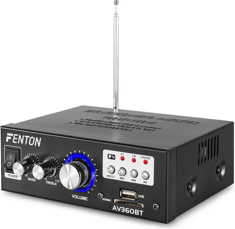 Fenton  AV360BT Mini Stereo HiFi Verstärker 