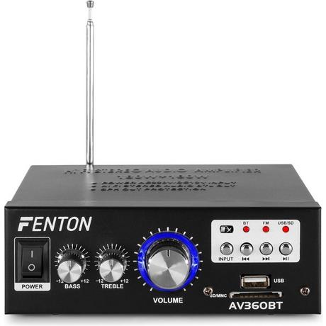 Fenton  AV360BT Mini Stereo HiFi Verstärker 