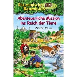 Das magische Baumhaus - Abenteuerliche Mission ins Reich der Tiere (Bd. 43-46) Pope Osborne, Mary; Loewe Kinderbücher (Hrsg.); Knipping, Jutta (Illustrationen); Theissen, Petra (Illustrationen); Margineanu, Sandra (Übersetzung) Gebundene Ausgabe 