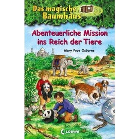 Das magische Baumhaus - Abenteuerliche Mission ins Reich der Tiere (Bd. 43-46) Pope Osborne, Mary; Loewe Kinderbücher (Hrsg.); Knipping, Jutta (Illustrationen); Theissen, Petra (Illustrationen); Margineanu, Sandra (Übersetzung) Gebundene Ausgabe 