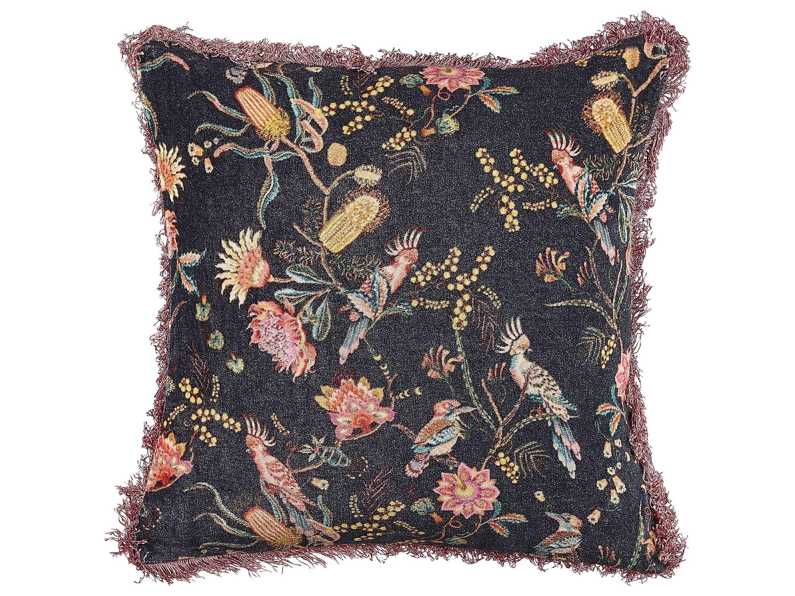 Beliani Coussin en Velours Glamour MORUS  