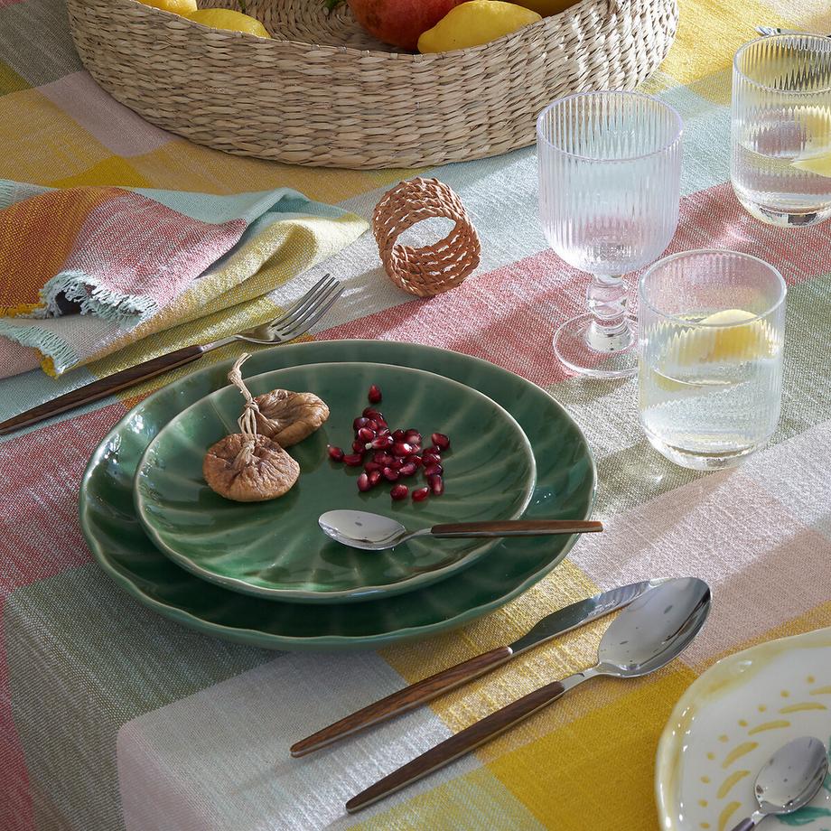 La Redoute Intérieurs 4er-Set Stoffservietten Formia  