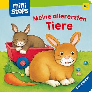 ministeps Meine allerersten Tiere Neubacher-Fesser, Monika (Illustrationen) Copertina rigida 