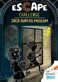 Escape-Buch für Grundschulkinder: Escape Challenge: Jagd durchs Museum Tielmann, Christian; Bock, Billy (Illustrationen) Gebundene Ausgabe 