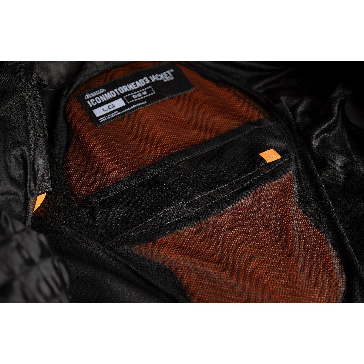 iCon Motorhead3 CE Motorradjacke  