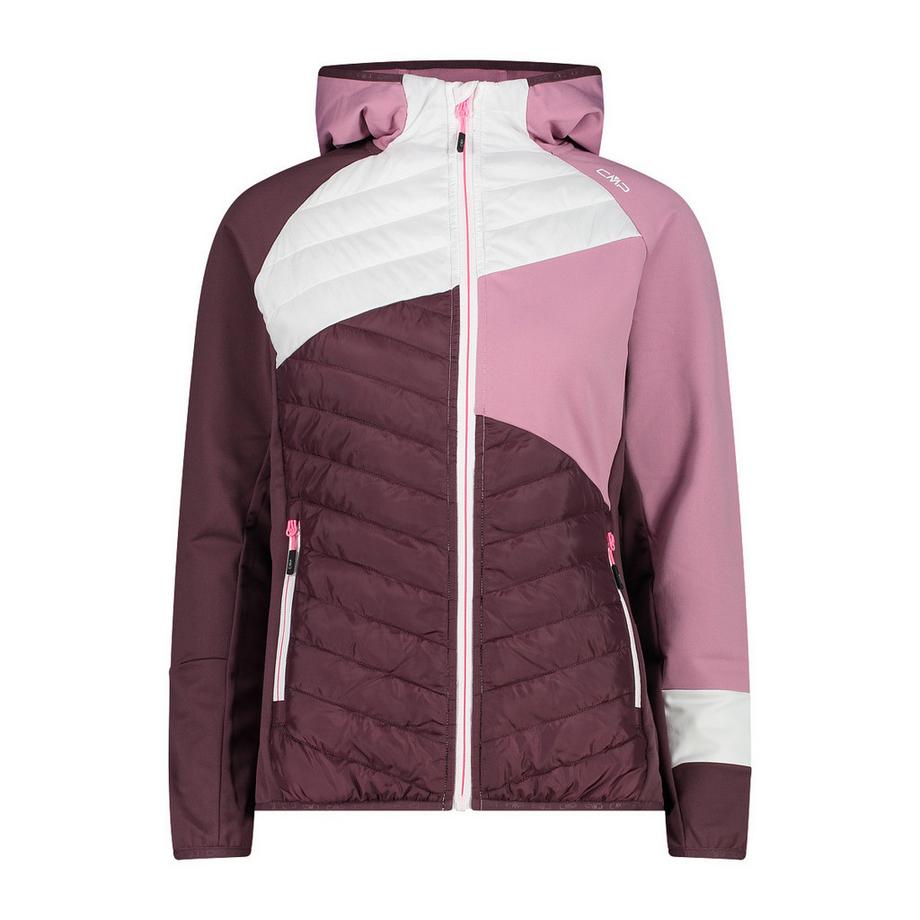 Hybridjacke mit Kapuze, Frau
