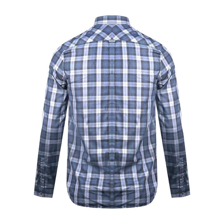 FRED PERRY Camicia a Quadri Manica Lunga  