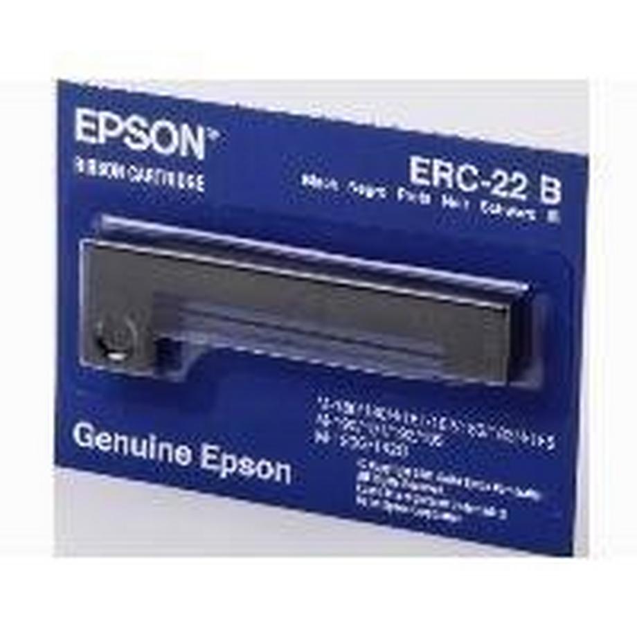EPSON  EPSON Farbband Nylon schwarz S015358 ERC 22 0,6 Mio. Zeichen 