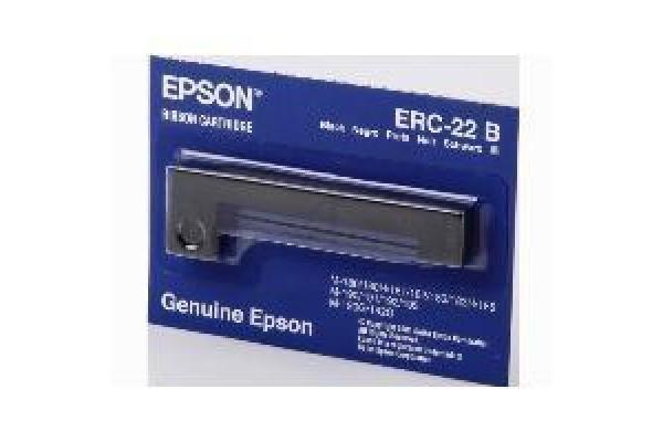 EPSON  EPSON Farbband Nylon schwarz S015358 ERC 22 0,6 Mio. Zeichen 