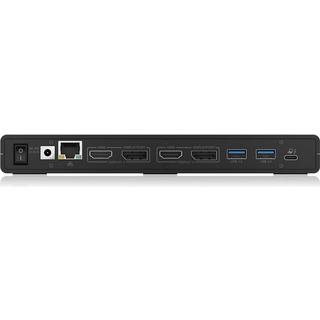 ICY Box  ICY BOX IB-DK2245AC Cablato USB 3.2 Gen 1 (3.1 Gen 1) Type-C Nero 