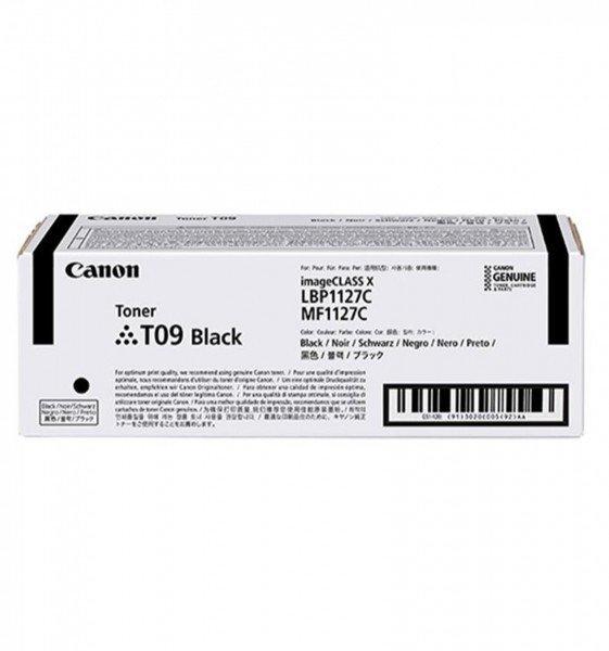 Canon  TONER T09 BK Cartouche de toner 1 pièce(s) Original Noir 