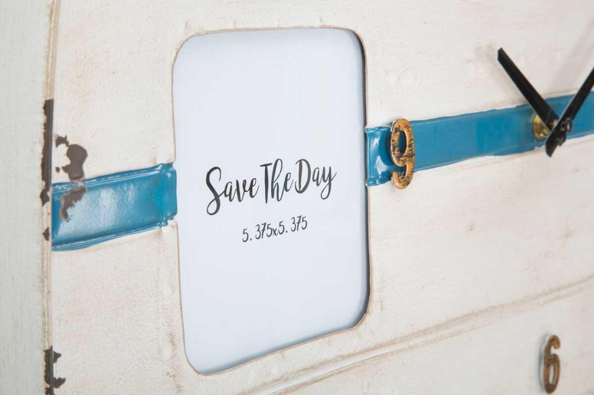 mutoni Wanduhr Roulotte  