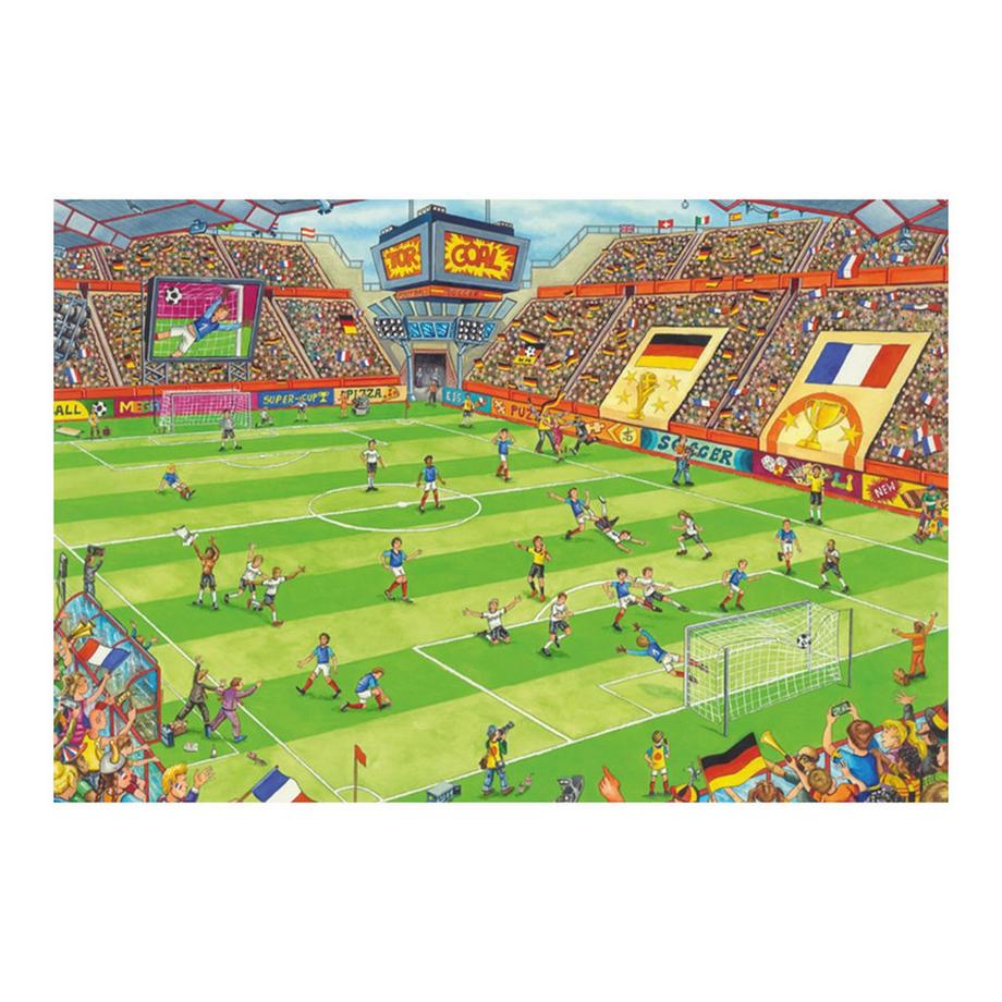 Schmidt  Puzzle Finale im Fußballstadion (150Teile) 