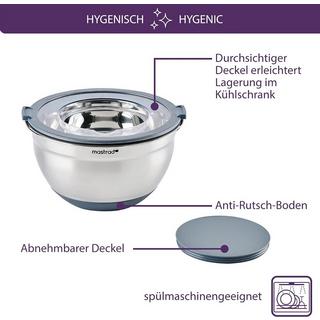 mastrad Rührschüssel mit Spritzschutzdeckel 20cm  