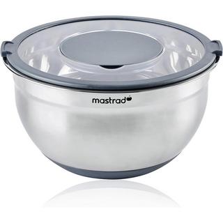 mastrad Rührschüssel mit Spritzschutzdeckel 20cm  