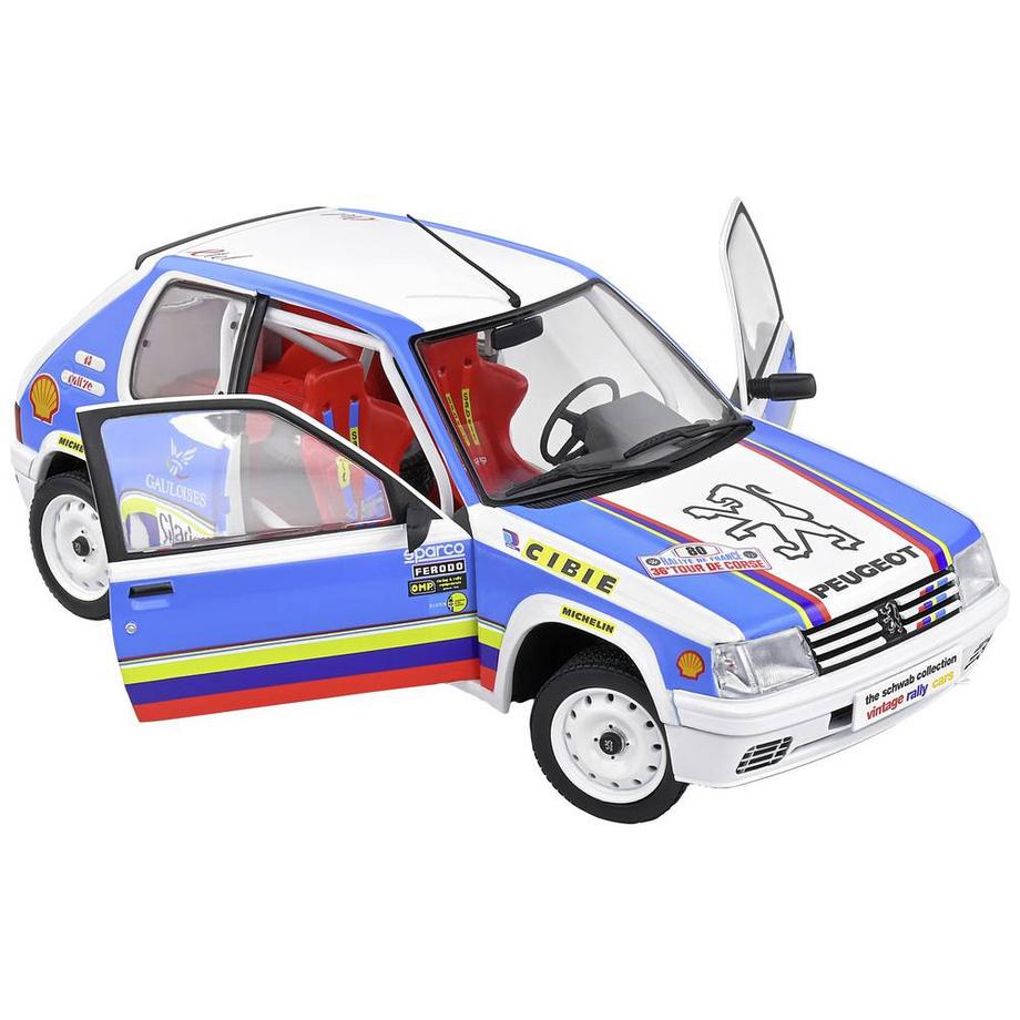 Solido  1:18 Peugeot 205 Rallye 1,9L Weiss 