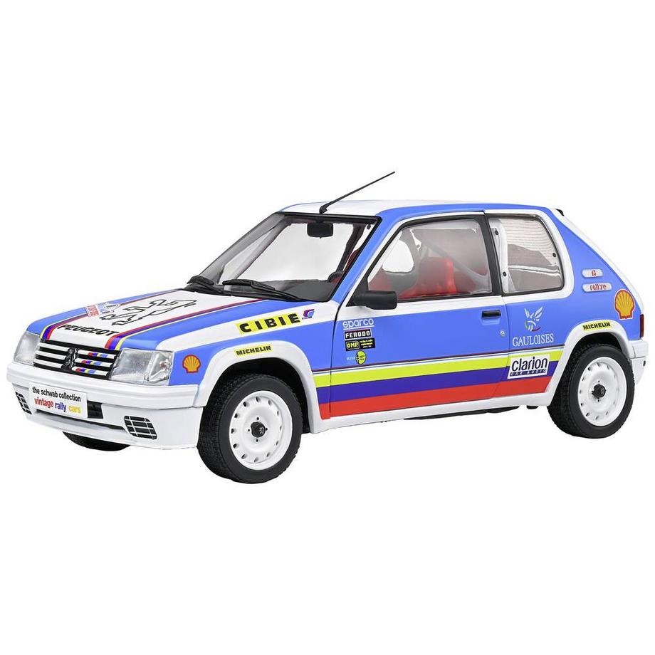 Solido  1:18 Peugeot 205 Rallye 1,9L Weiss 
