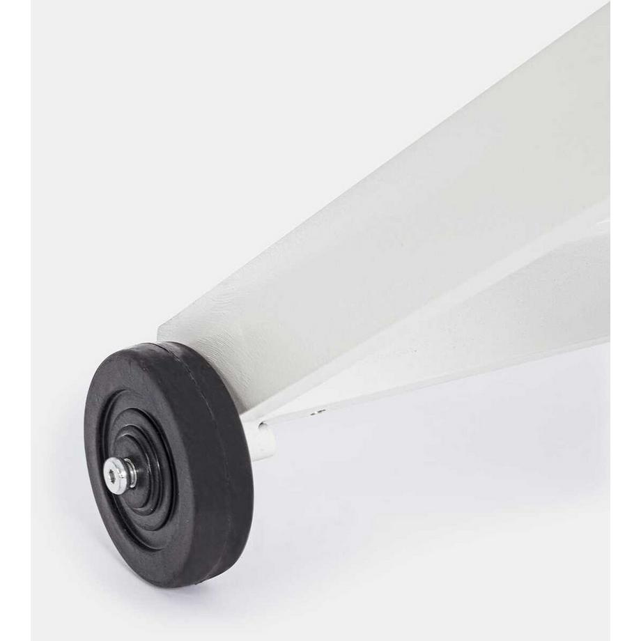 mutoni Rollenliege Cleopas weiss hellgrau  