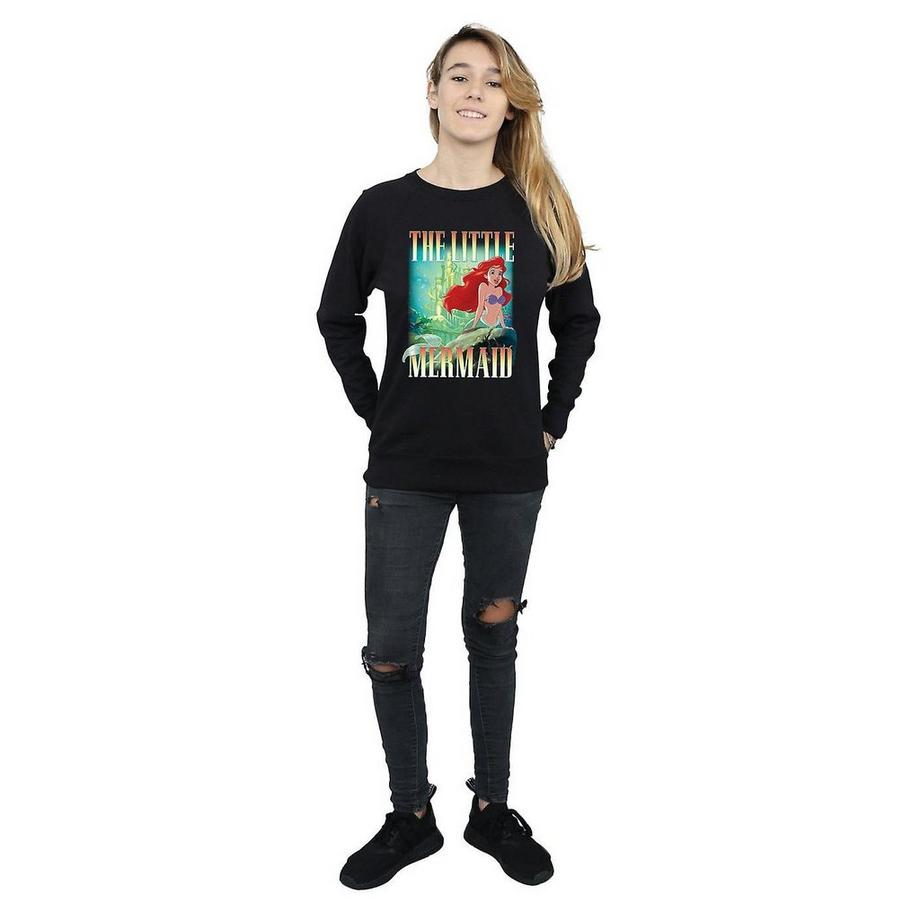 The Little Mermaid Arielle Grafikdruck Sweatshirt  